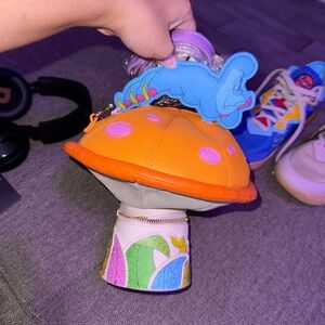 Loungefly Orange and Blue Crossbody Bag